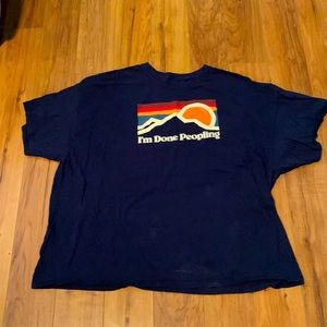 I’m Done Peopling T Shirt 3XL